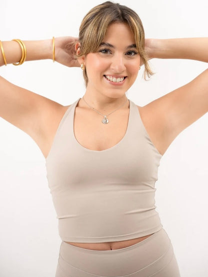 Tank Top Sculpt | Latte