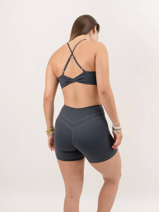 Top Bra Sculpt | Gris Basalto