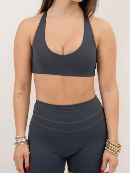 Top Bra Sculpt | Gris Basalto