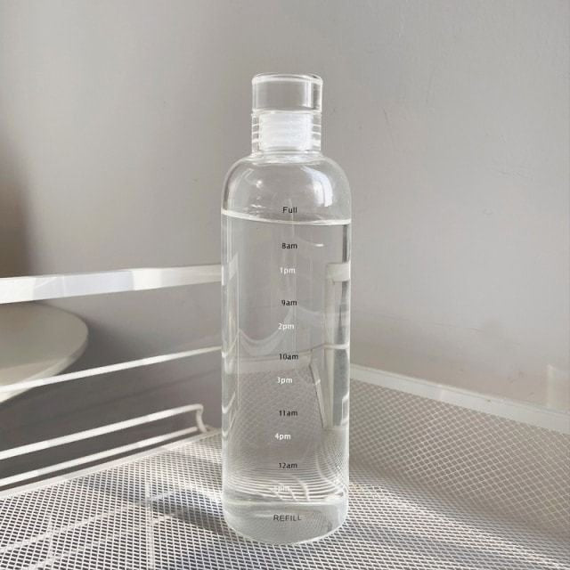 Clear Bottle | White