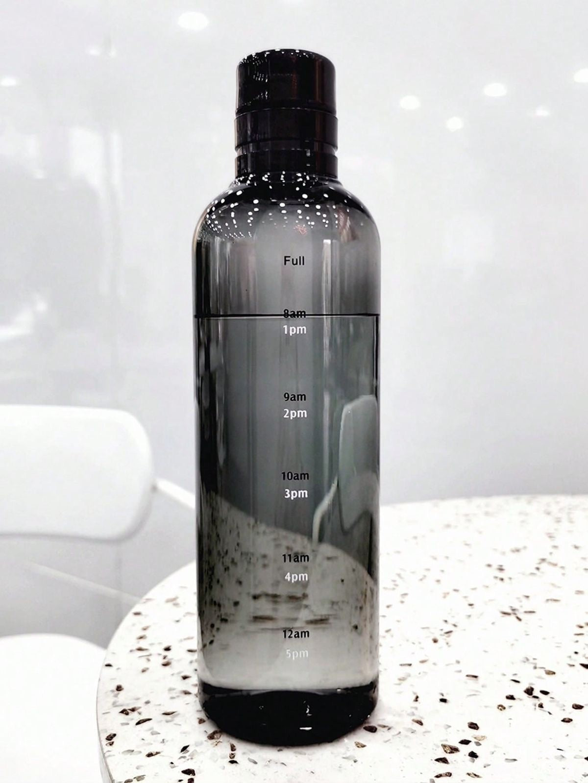 Clear Bottle | Black